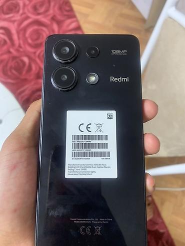 Техника жана электроника: Redmi, Redmi Note 13, Колдонулган, 256 ГБ, түсү - Кара, 2 SIM — 4