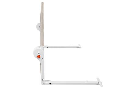 el tormenta: KIKKA BOO Zaštitna ogradica za krevetac “I am Safe” 102 cm – beige — 4