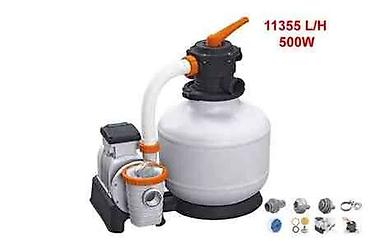 seyf kassa: Peşəkar Bestway 58486 Qum Filtr-Nasosu (11.355 L/saat) Flowclear™ — 1