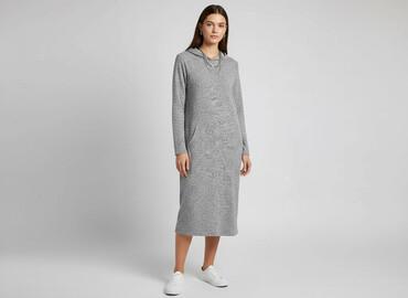 bershka sukienka z kapturem: Sukienka damska, rozmiar M