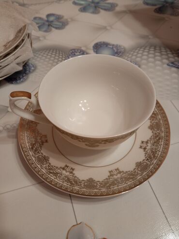 Fincanlar: Fincanlar, rəng - Qızılı, 6 ədədli dəst, Türkiyə — 9