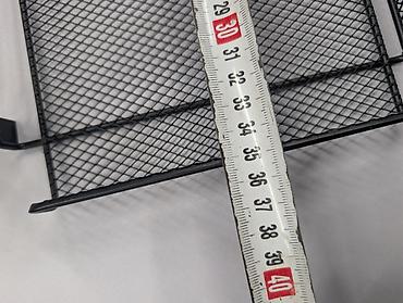 Офис текчелери: Кеңсе үчүн текче, Жаңы, Темир, түсү - Кара — 3