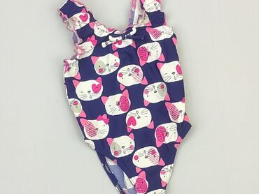 dwuczęściowe stróje kąpielowe dla dziewczynek: Baby swimsuit, 9-12 months, 74-80 cm, George, condition - Very good