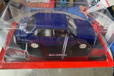Avtomobil modelləri: VAZ, 1990 il, 1:24, Dəmir, Ödənişli çatdırılma — 1