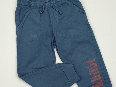 spodnie dresowe z zapinanymi kieszeniami: Sweatpants, 2-3 years, 98, condition - Good