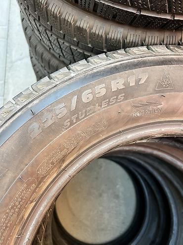 кпку 74: Шины 225 / 65 / R 17, Зима, Б/у, Комплект, США, Michelin — 7