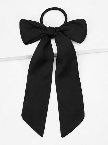 satovi sa cirkonima: Hair tie, color - Black