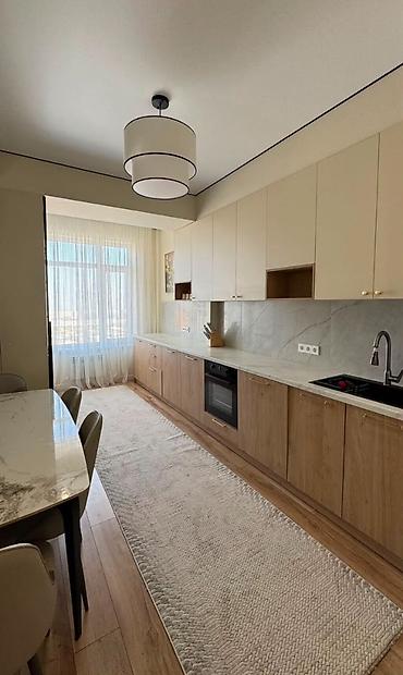 group: 3 комнаты, 88 м², Тунгуч мкр Элитка, 10 этаж, Дизайнерский ремонт — 2