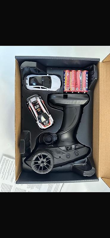 any unboxing giris: DESKTOP Drift Car – masaüstü radiouqraqlı drift avtomobili dəsti — 4