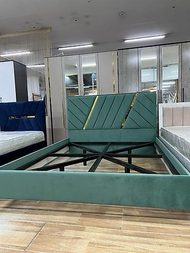 bunk bed: Кровать 160/200 полностью обшитый металла каркас — 2