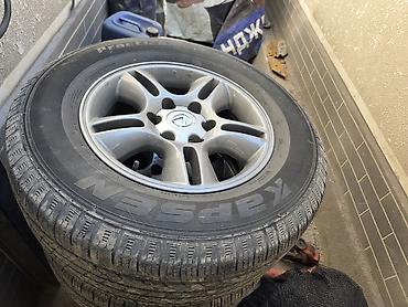 Колеса в сборе 265 / 65 / R 17, Б/у, Литые, отверстий - 6