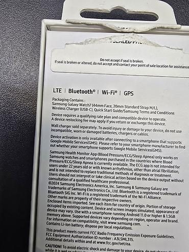 Galaxy Watch: Samsung Galaxy Watch7, 44 мм LTE В продаже американская версия — 2