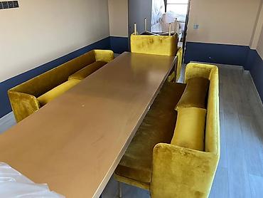 Kreslolar: Mebel dəsti – müasir kreslolar və şkaf Restoran layohəsi üçün — 21