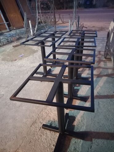 Masalar: Bar masası, Yeni, Açılmayan, Metal, Kvadrat masa — 2