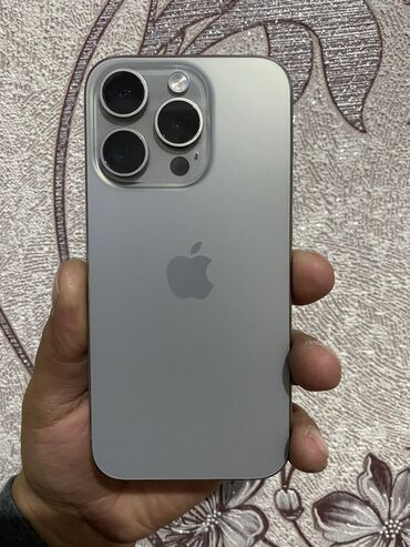 айфон васмой: IPhone 15 Pro, 256 ГБ, Natural Titanium, 98 %