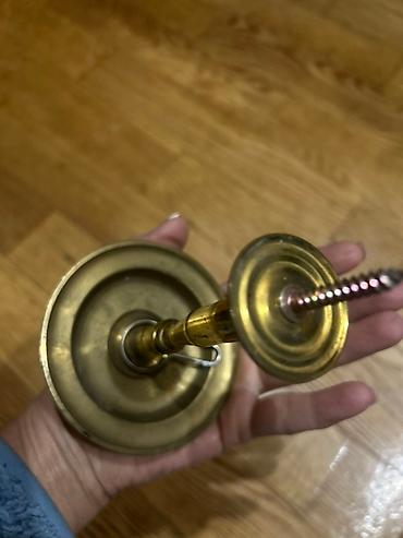 Другой декор и предметы интерьера: 6шт бронзовых настенных держателей для штор (крючки-распошники) из — 4