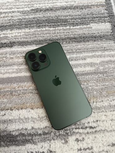 Apple iPhone: IPhone 13 Pro, Б/у, 128 ГБ, Зеленый, Защитное стекло, Чехол, 80 % — 3