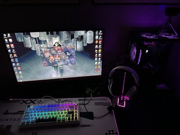 собрать компьютер: Компьютер, ядролор - 6, Оюндар үчүн, AMD Ryzen 5, HDD + SSD