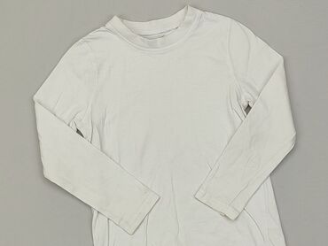 białe bluzki wizytowe: Bluzka, George, 7 lat, 116-122 cm, stan - Zadowalający