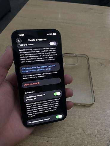 Apple iPhone: IPhone 13 Pro, Б/у, 128 ГБ, Графит, Чехол, 78 % — 8