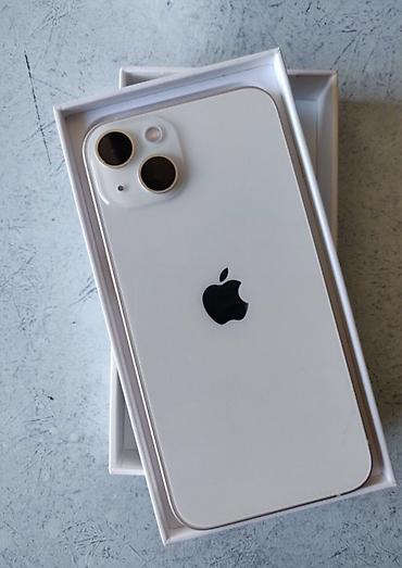 ноутбук планшет 2 в 1: IPhone 13, Новый, 128 ГБ, Белый, Зарядное устройство, 89 % — 1