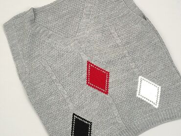 sweterek z merynosa: Sweterek, 5-6 lat, 110-116 cm, stan - Dobry
