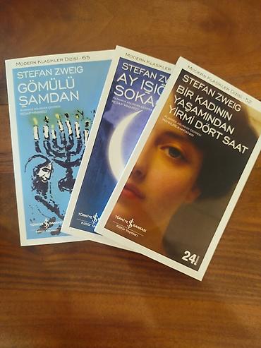 saat şamdan: Stefan Zweig – Modern Klassiklər Dizisi kitabları 3lü set (Türkiyə İş — 2