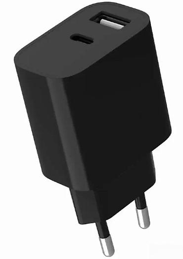 Adapteri i punjači za laptop: Gembird univerzalni zidni punjač, 2 porta (USB‑A + USB‑C), maksimalna — 4