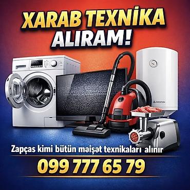 ariston temiri: Xarab məişət texnikasının qəbulu xidməti - Xidmətin məzmunu — 1
