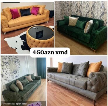 Divanlar: Di̇van-kravat, Açılan, Bazalı, Vеlur parça — 19