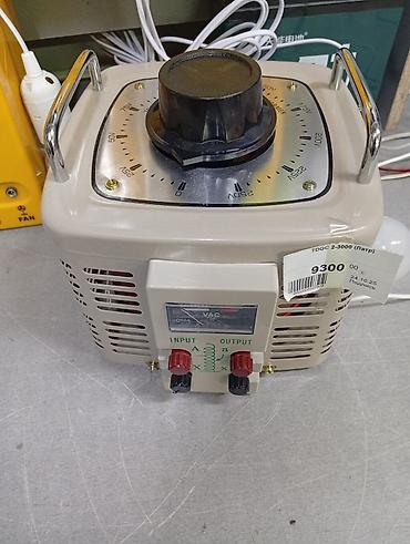 forcekraft 216: Лабораторный автотрансформатор (ЛАТР) TDGC2-3000 - Номинальная — 1