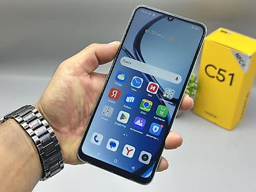 redmi a3: Realme C51, Б/у, 256 ГБ, цвет - Голубой, 2 SIM — 5
