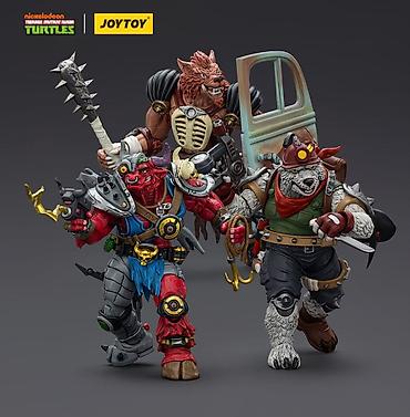 кастомная: Коллекционная фигурка JoyToy — Teenage Mutant Ninja Turtles: Rahzar — 3