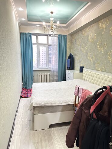 квартира бишкек рабочий городок: 3 комнаты, 90 м², Элитка, 8 этаж
