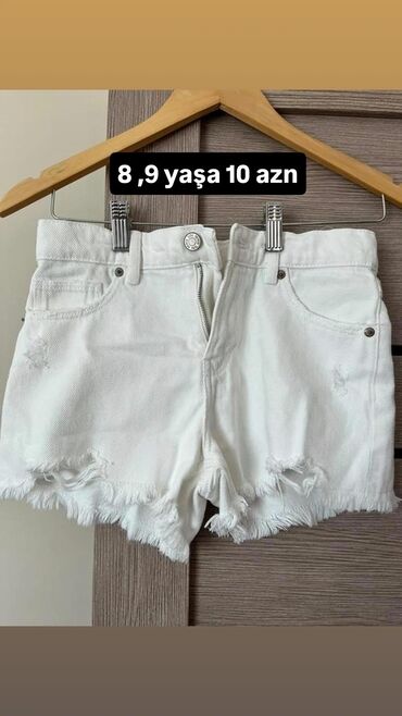 Şortlar: Şort, Qız, 8 - 9 yaş, Yeni