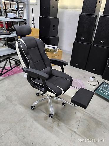 Офисные кресла: Офисное кресло, Новый, С колесиками, цвет - Черный, Самовывоз — 9