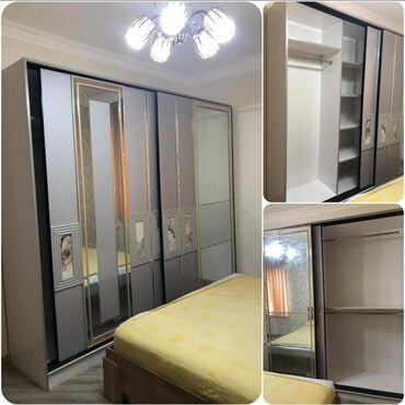 kiçik şkaf: Kupe, 6 qapı Düz dolab, Qarderob, paltar dolabı