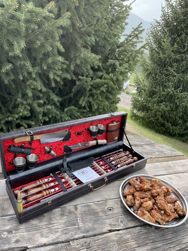 Шашлычные наборы: Подарочные наборы для шашлыка идеальный подарок для мужчин Все наборы — 3