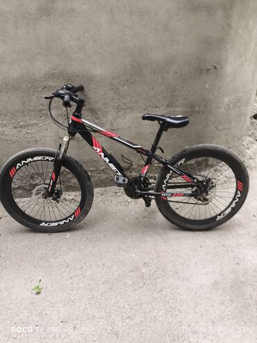 İdman velosipedləri: Dağ velosipedi Anmier, 24", sürətlərin sayı: 21