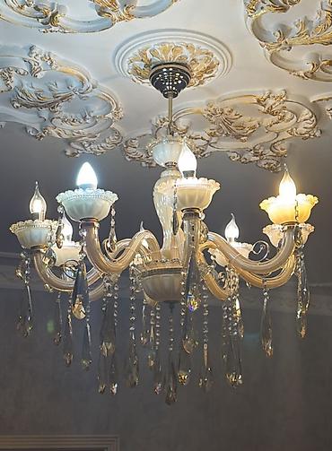 lüstr şekilleri: Çılçıraq, 8 lampa — 1
