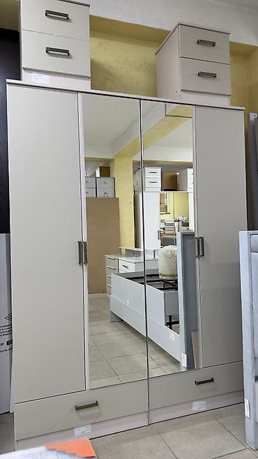 Спальные гарнитуры: Спальный гарнитур, Новый, Двуспальная кровать, Шкаф, Комод, МДФ, Самовывоз, цвет - Бежевый at lalafo.kg — 11 Спальные гарнитуры: Спальный гарнитур, Новый, Двуспальная кровать, Шкаф, Комод, МДФ, Самовывоз, цвет - Бежевый — 11