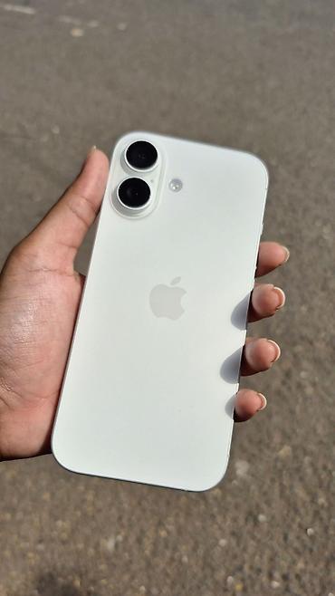 playstation 4 бишкек: IPhone 16, Жаңы, 256 ГБ, Ак — 1