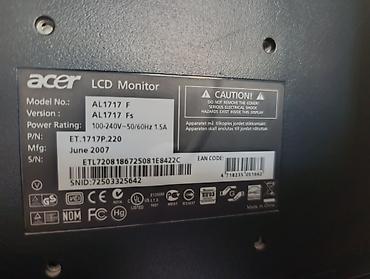 Monitorlar: Monitorlar işlək vəziyyətdə philips və Acer — 4