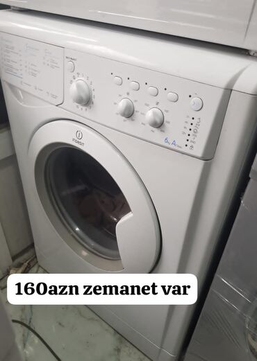ət masini: Paltaryuyan maşın Indesit, 6 kq, Avtomat, Qurutmasız