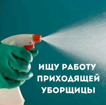 девушка ищет работу уборщицы: Тазалоочу - Аял, 1-2-жылдык тажрыйба