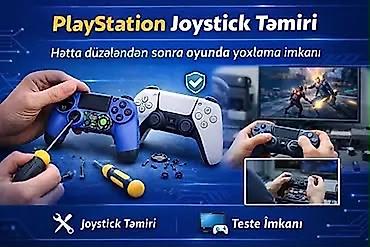 uber elite park elaqe nomresi: Təmir Sony Playstation, Coystiklərin təmiri — 1
