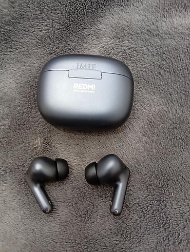 red wing: Yeni Simsiz (Bluetooth) Qulaqcıqlar, Xiaomi, rəng - Qara — 2