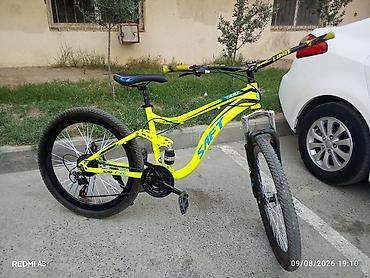 Dağ velosipedləri: Saft Pioneer 500 dağ velosipedi qrafik yazılar (SAFT, Pioneer 500). - — 4
