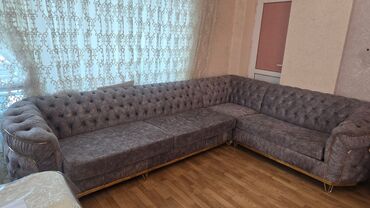 Sifarişlə divan dəstləri: Künc divan, İşlənmiş, Açılan, Bazasız