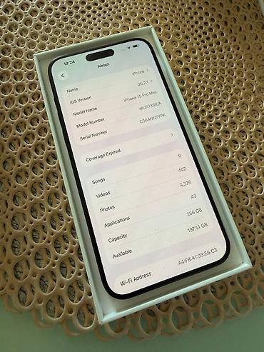 Apple iPhone: IPHONE 15 PRO MAX 256GB Telefon u TOP stanju bukvalno kao nov — 1